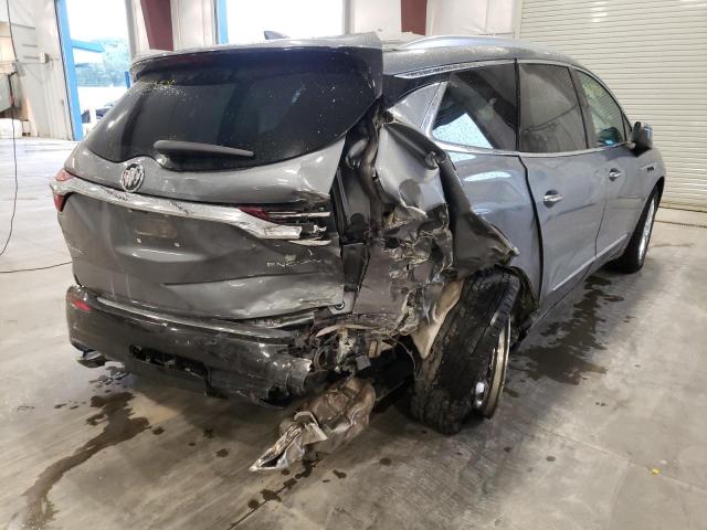 5GAEVBKW3JJ147995 - 2018 BUICK ENCLAVE PR GRAY photo 4