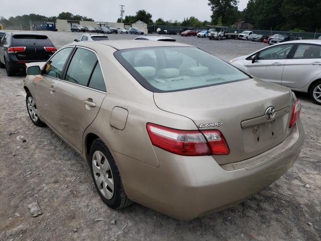 4T4BE46K88R014664 - 2008 TOYOTA CAMRY CE BEIGE photo 3