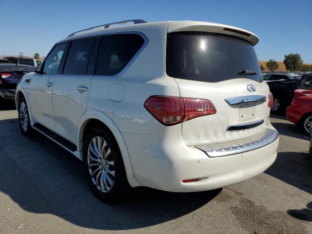 JN8AZ2NE5F9085582 - 2015 INFINITI QX80 WHITE photo 3