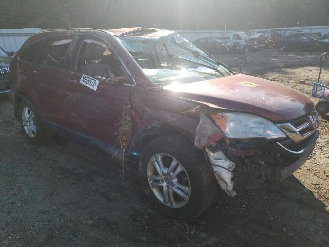 JHLRE4H79BC019801 - 2011 HONDA CR-V EXL MAROON photo 1