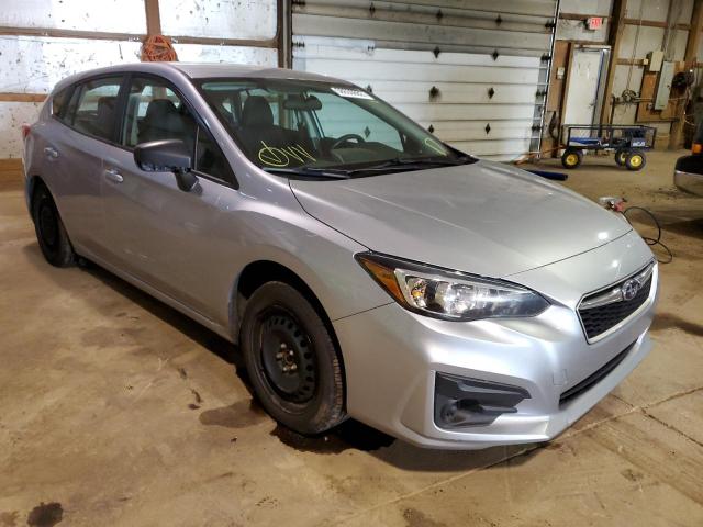 4S3GTAA60K3703159 - 2019 SUBARU IMPREZA SILVER photo 1