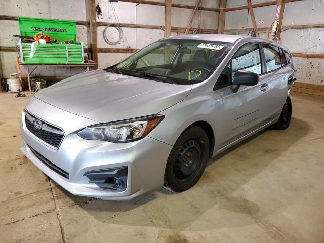 4S3GTAA60K3703159 - 2019 SUBARU IMPREZA SILVER photo 2