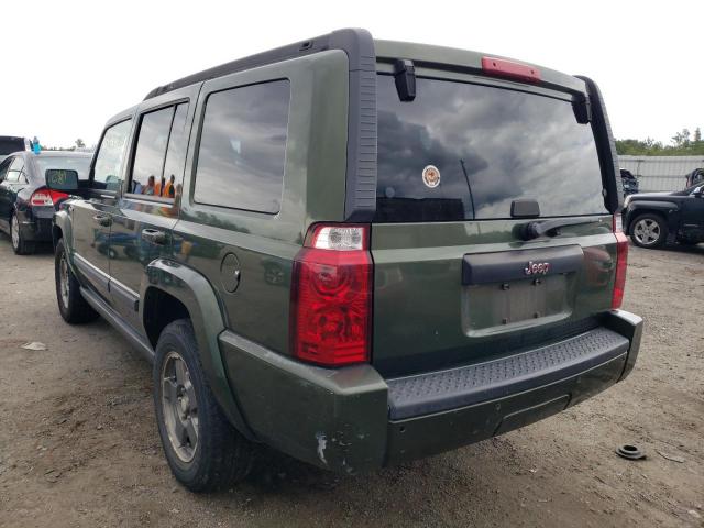 1J8HH48KX7C655020 - 2007 JEEP COMMANDER 绿色 照片 3