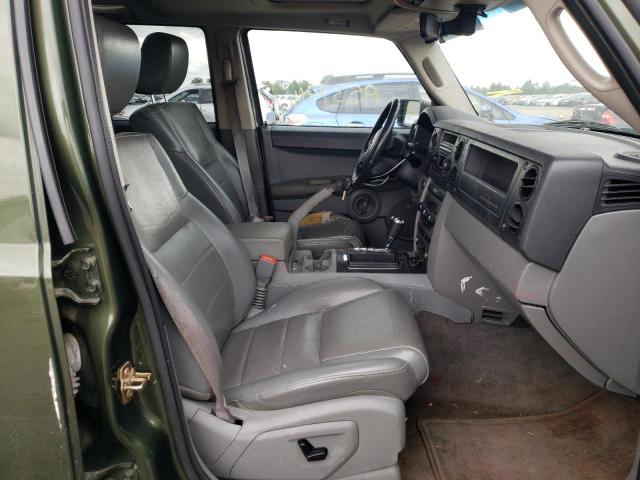 1J8HH48KX7C655020 - 2007 JEEP COMMANDER 绿色 照片 5
