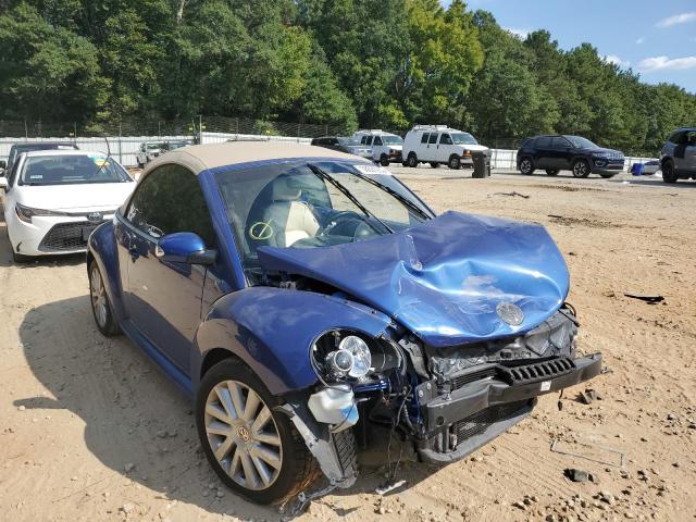 3VWRF31Y98M417750 - 2008 VOLKSWAGEN NEW BEETLE 蓝色 照片 1