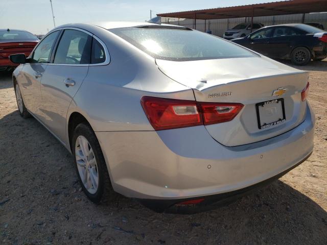 1G1ZF5SU6JF282901 - 2018 CHEVROLET MALIBU HYB SILVER photo 3