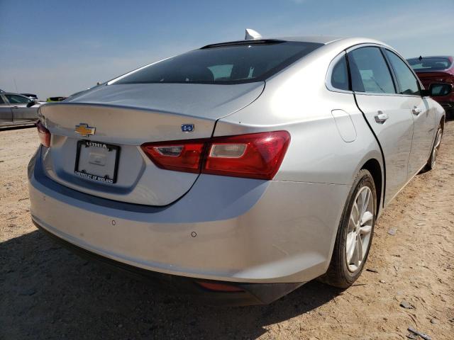 1G1ZF5SU6JF282901 - 2018 CHEVROLET MALIBU HYB SILVER photo 4