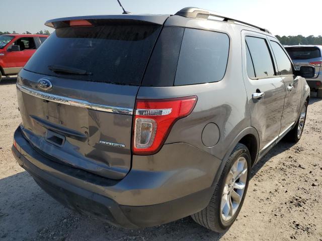 1FM5K7D81EGB51898 - 2014 FORD EXPLORER X GRAY photo 4