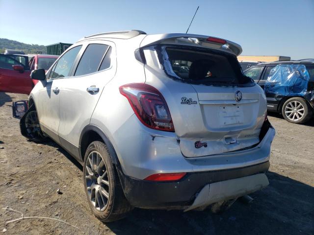 KL4CJ1SB6KB780070 - 2019 BUICK ENCORE SPO SILVER photo 3