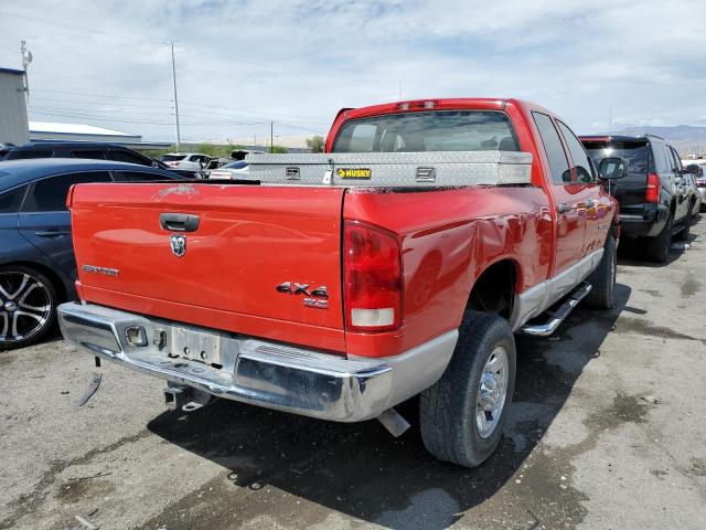 3D7KS28D15G717571 - 2005 DODGE RAM 2500 S RED photo 4