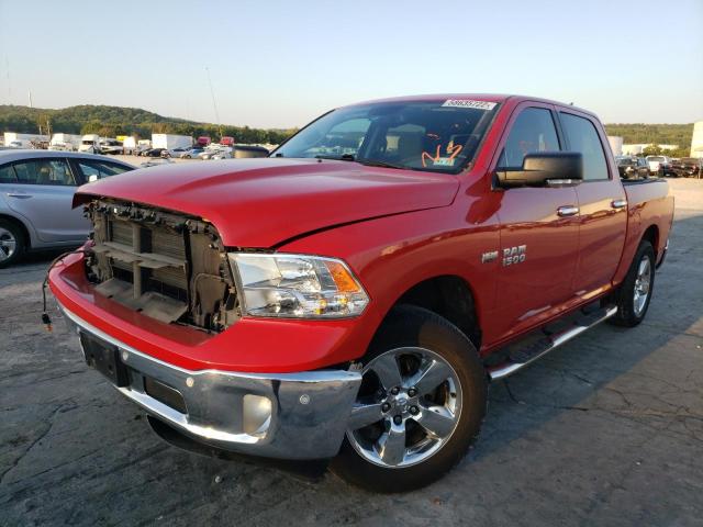 1C6RR7LT6FS504441 - 2015 RAM 1500 SLT RED photo 2