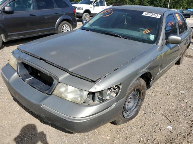 2MEFM74W81X628203 - 2001 MERCURY GRAND MARQ GRAY photo 9