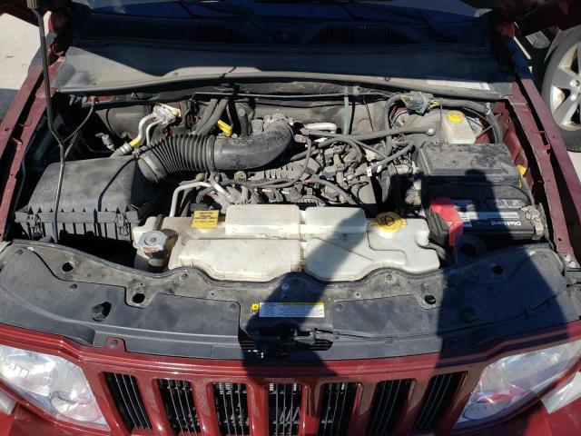 1J8GN28K88W152238 - 2008 JEEP LIBERTY SP BURGUNDY photo 7