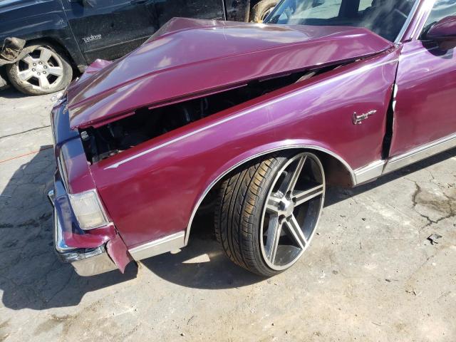 1G1BN51H6JR127918 - 1988 CHEVROLET CAPRICE CL PURPLE photo 10