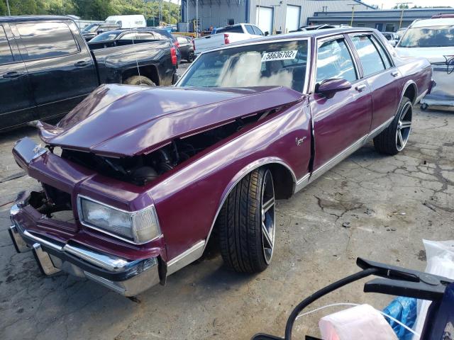 1G1BN51H6JR127918 - 1988 CHEVROLET CAPRICE CL PURPLE photo 2