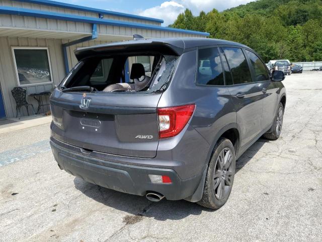 5FNYF8H59LB008474 - 2020 HONDA PASSPORT E 灰色 照片 4