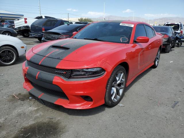 2C3CDXHG9LH138751 - 2020 DODGE CHARGER GT RED photo 2