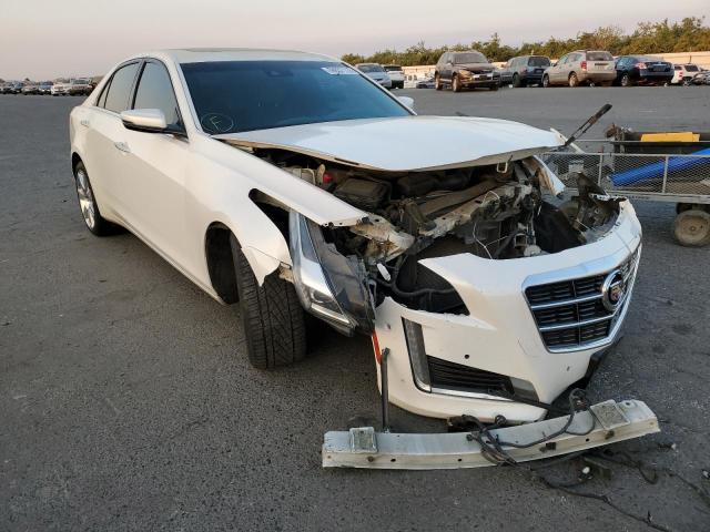 1G6AS5S34E0145359 - 2014 CADILLAC CTS PERFOR თეთრი ფოტო 1