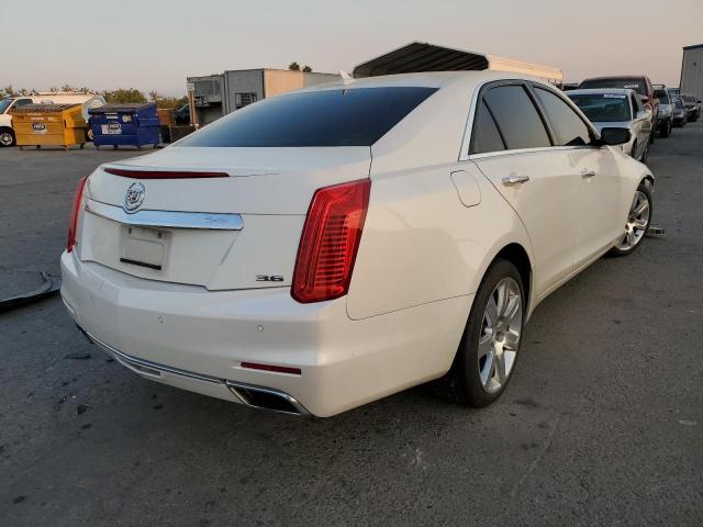 1G6AS5S34E0145359 - 2014 CADILLAC CTS PERFOR თეთრი ფოტო 4