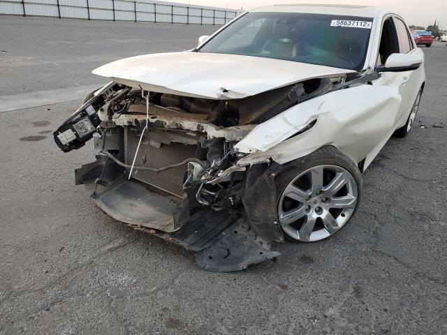 1G6AS5S34E0145359 - 2014 CADILLAC CTS PERFOR თეთრი ფოტო 9