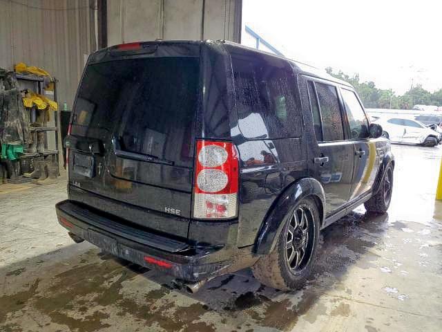 SALAK2D48CA618469 - 2012 LAND ROVER LR4 HSE LU BLACK photo 4