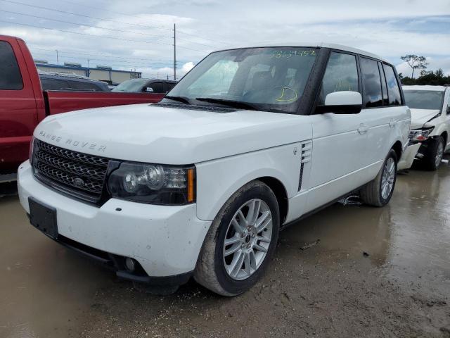 SALME1D40CA376971 - 2012 LAND ROVER RANGE ROVE WHITE photo 2