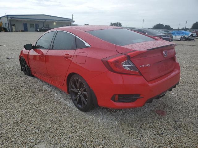 2HGFC2E89KH516563 - 2019 HONDA CIVIC SPOR RED photo 3