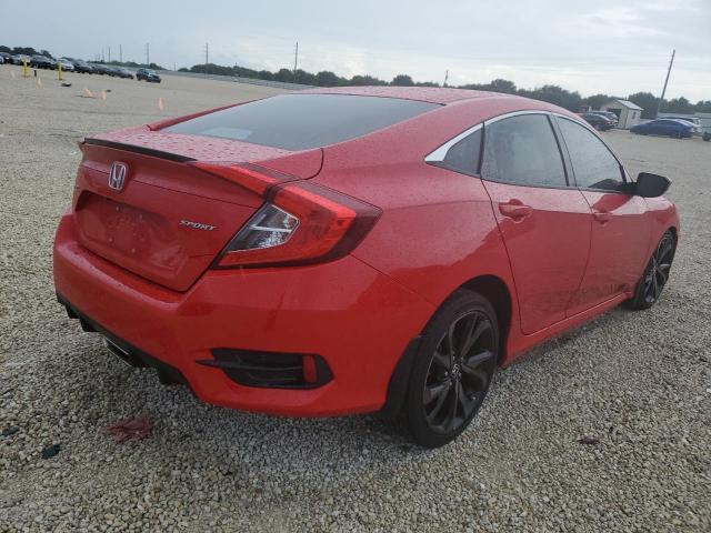 2HGFC2E89KH516563 - 2019 HONDA CIVIC SPOR RED photo 4