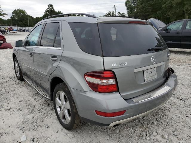 4JGBB8GB7BA702771 - 2011 MERCEDES-BENZ ML 350 4MA GRAY photo 3