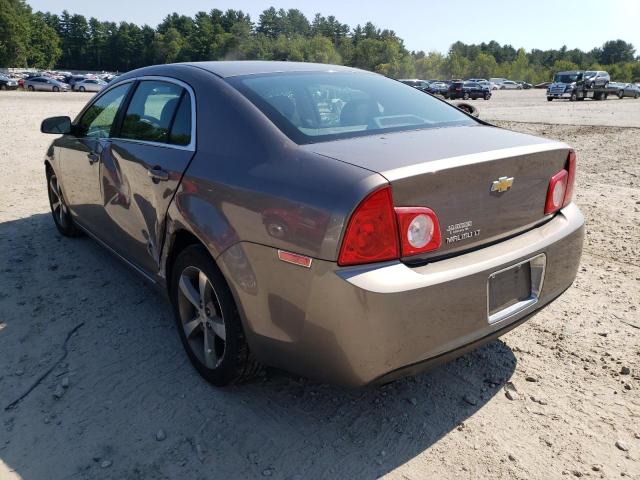 1G1ZC5E15BF360161 - 2011 CHEVROLET MALIBU 1LT ყავისფერი ფოტო 3