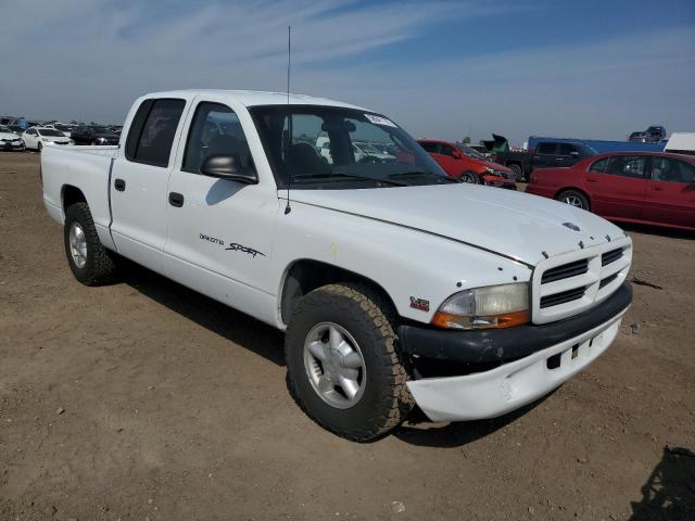 1B7GL2AX9YS739154 - 2000 DODGE DAKOTA QUA WHITE photo 1