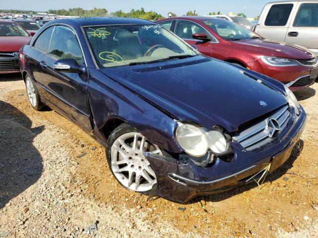 WDBTJ56H69F261355 - 2009 MERCEDES-BENZ CLK 350 BLUE photo 1