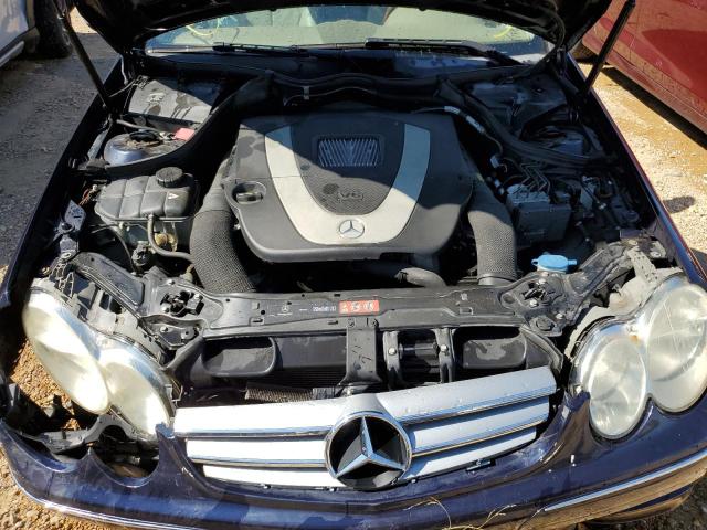 WDBTJ56H69F261355 - 2009 MERCEDES-BENZ CLK 350 BLUE photo 7