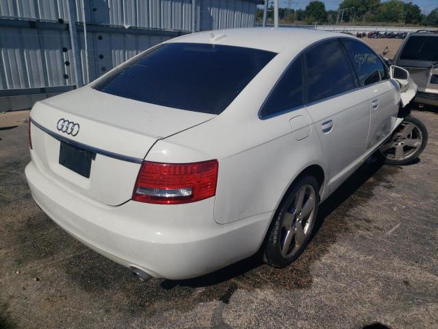 WAUEG74F36N025301 - 2006 AUDI A6 S-LINE WHITE photo 4