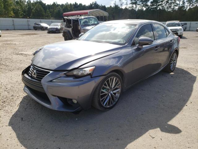 JTHBF1D20E5022453 - 2014 LEXUS IS 250 GRAY photo 2