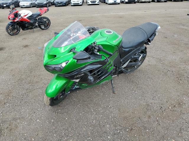 JKBZXNH17GA000701 - 2016 KAWASAKI ZX1400 H GREEN photo 2