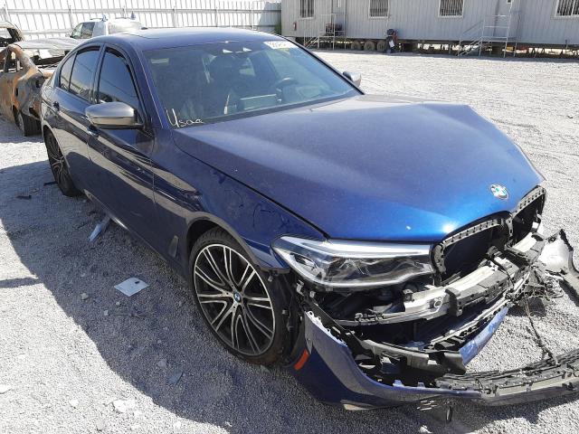 WBAJB9C59JG464288 - 2018 BMW M550XI BLUE photo 1