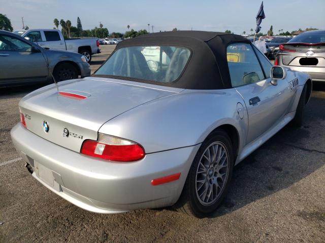 WBACN334X1LM01423 - 2001 BMW Z3 2.5 SILVER photo 4