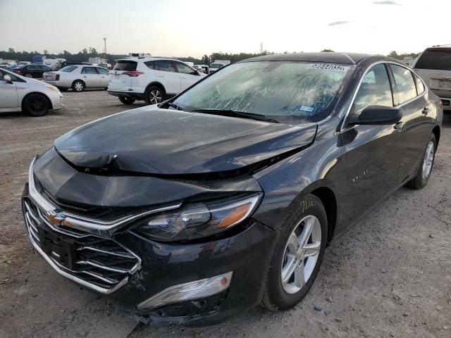 1G1ZB5ST6NF186582 - 2022 CHEVROLET MALIBU LS BLACK photo 2