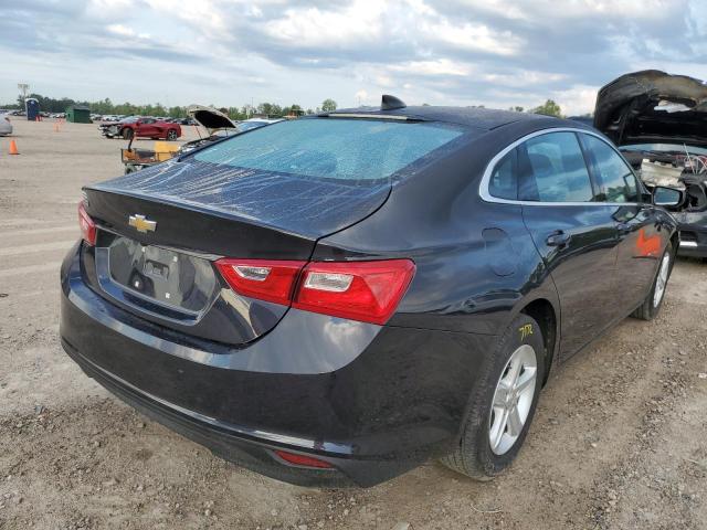 1G1ZB5ST6NF186582 - 2022 CHEVROLET MALIBU LS BLACK photo 4