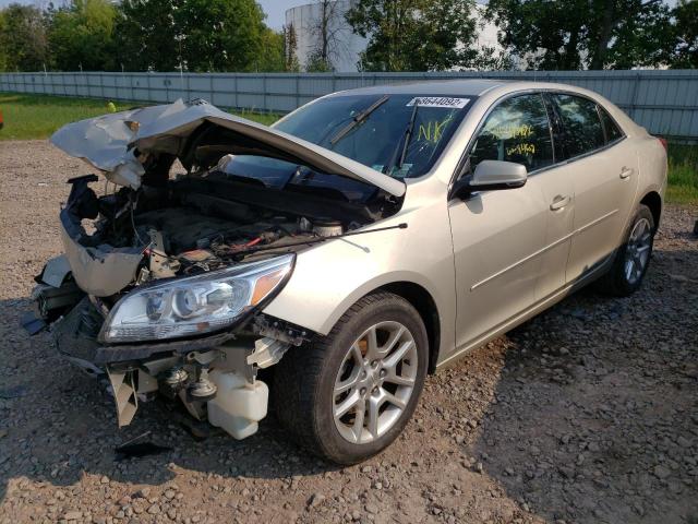 1G11C5SL4FF196894 - 2015 CHEVROLET MALIBU 1LT ოქროსფერი ფოტო 2