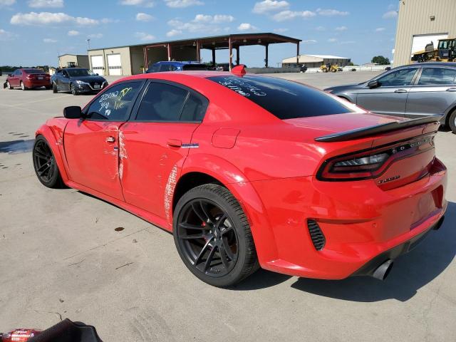 2C3CDXGJ9MH626869 - 2021 DODGE CHARGER SC RED photo 3
