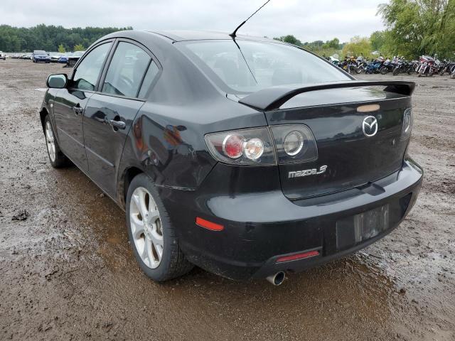 JM1BK32F181134849 - 2008 MAZDA MAZDA3 BLACK photo 3