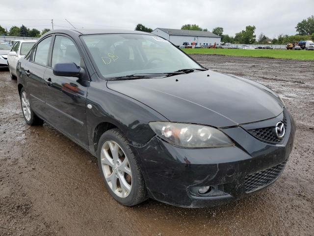 JM1BK32F181134849 - 2008 MAZDA MAZDA3 BLACK photo 9