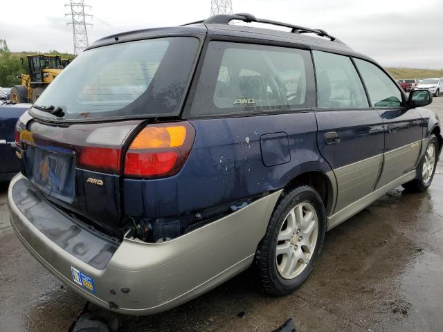 4S3BH675637659816 - 2003 SUBARU LEGACY OUT BLUE photo 4