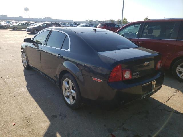 1G1ZB5EB4AF294549 - 2010 CHEVROLET MALIBU LS BLACK photo 3