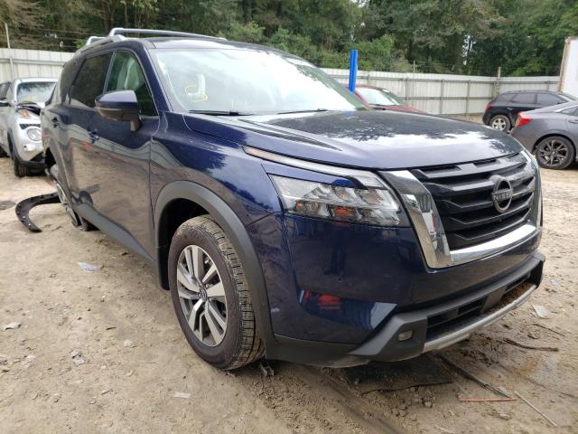 5N1DR3CA5NC253684 - 2022 NISSAN PATHFINDER BLUE photo 1