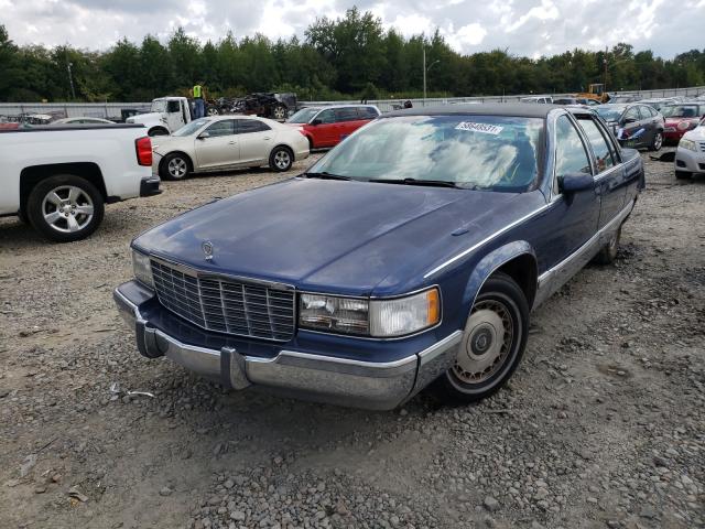 1G6DW52P7RR704408 - 1994 CADILLAC FLEETWOOD BLUE photo 2