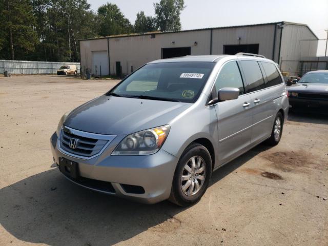 5FNRL38659B018405 - 2009 HONDA ODYSSEY EX SILVER photo 2