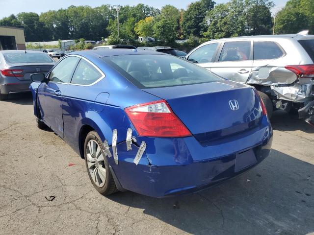 1HGCS128X9A017414 - 2009 HONDA ACCORD EXL BLUE photo 3